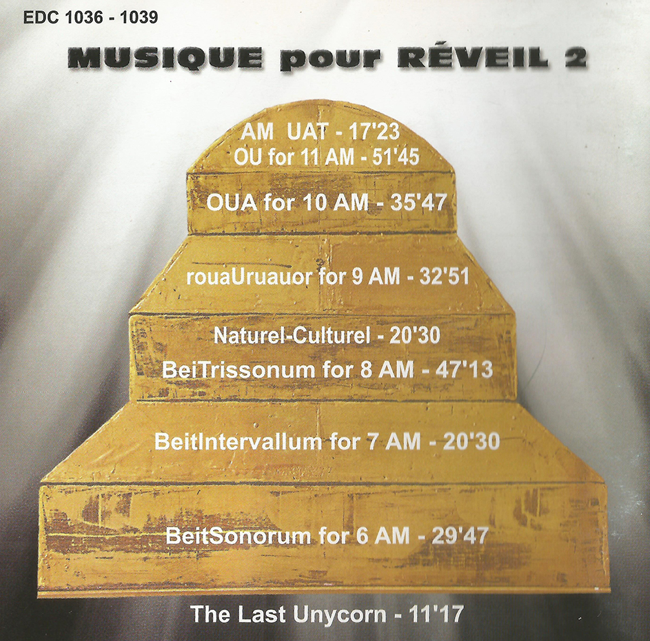 cd 6 Musique pour Reveil 2-02A